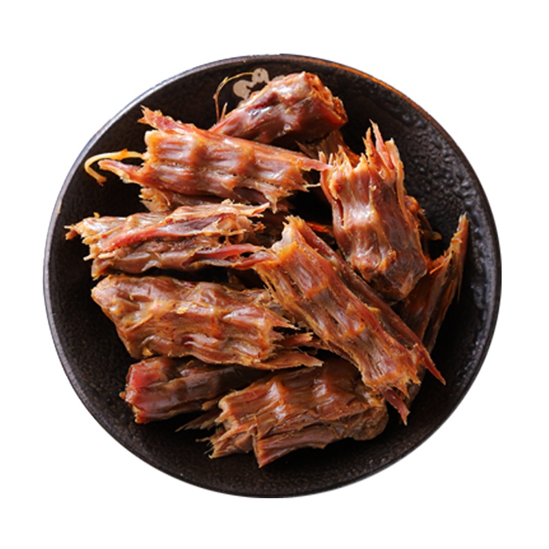 涧涧香辣手工手撕鸭脖4根装共240g