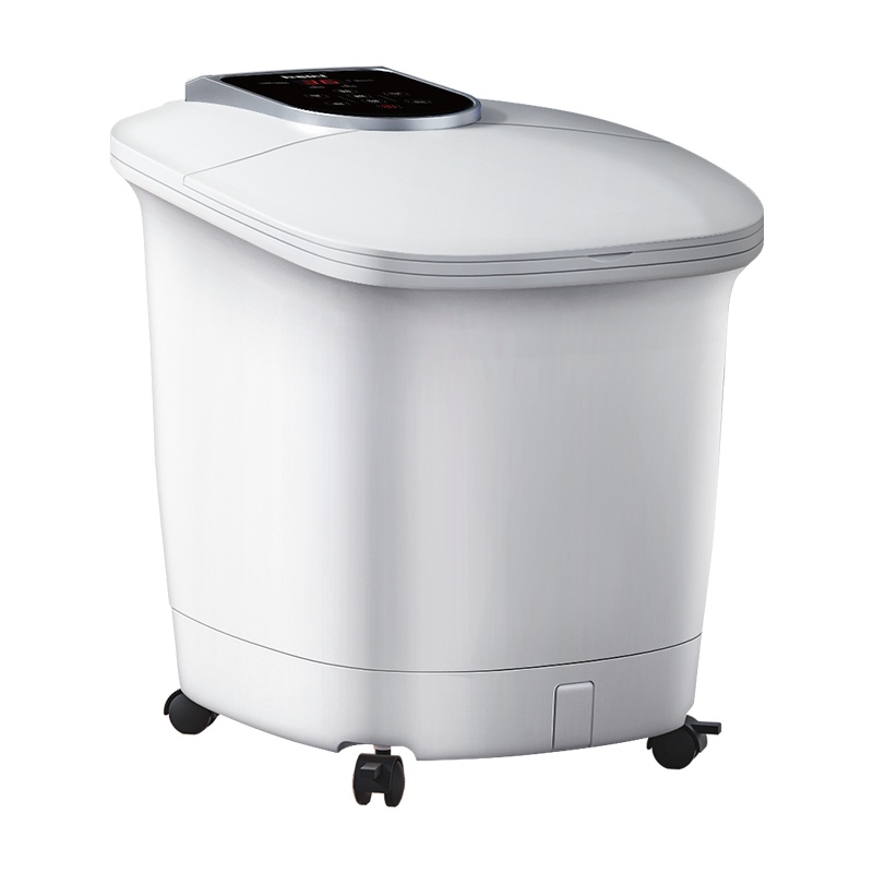 蓓慈(beici)足浴器BZ525D1家用智能冲浪加热电动滚轮按摩足浴盆环保PP材质泡脚桶洗脚盆