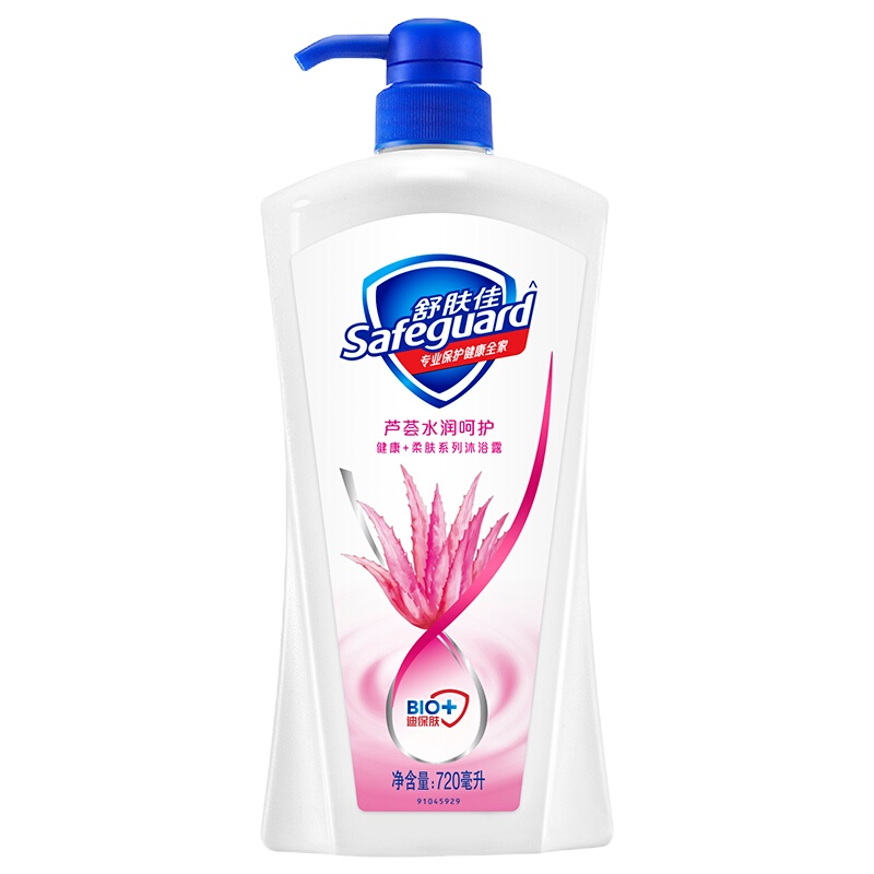舒肤佳 芦荟 水润呵护沐浴露720ml 新老包装随机发货