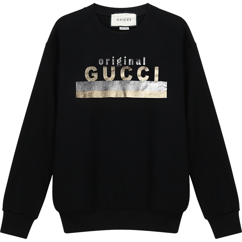 GUCCI 古驰 女士 棉质宽松版圆领长袖卫衣运动衫 617964 XJCR1