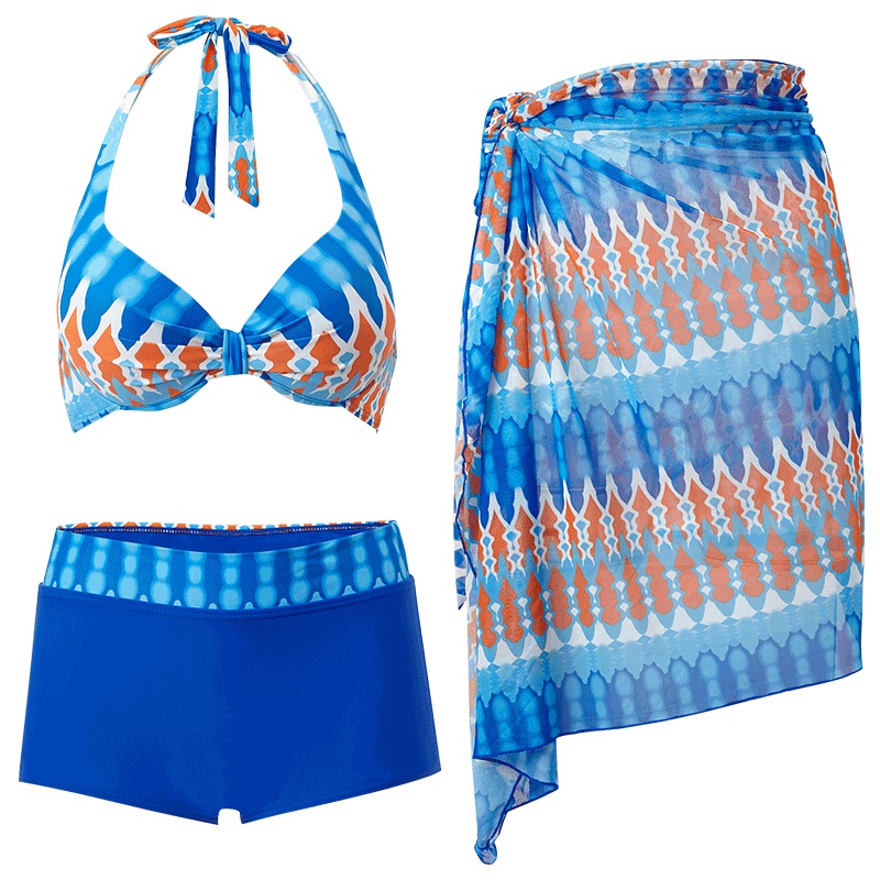 号手情侣款韩国套装海边度假游泳衣沙滩男女性感比基尼泡温泉泳装