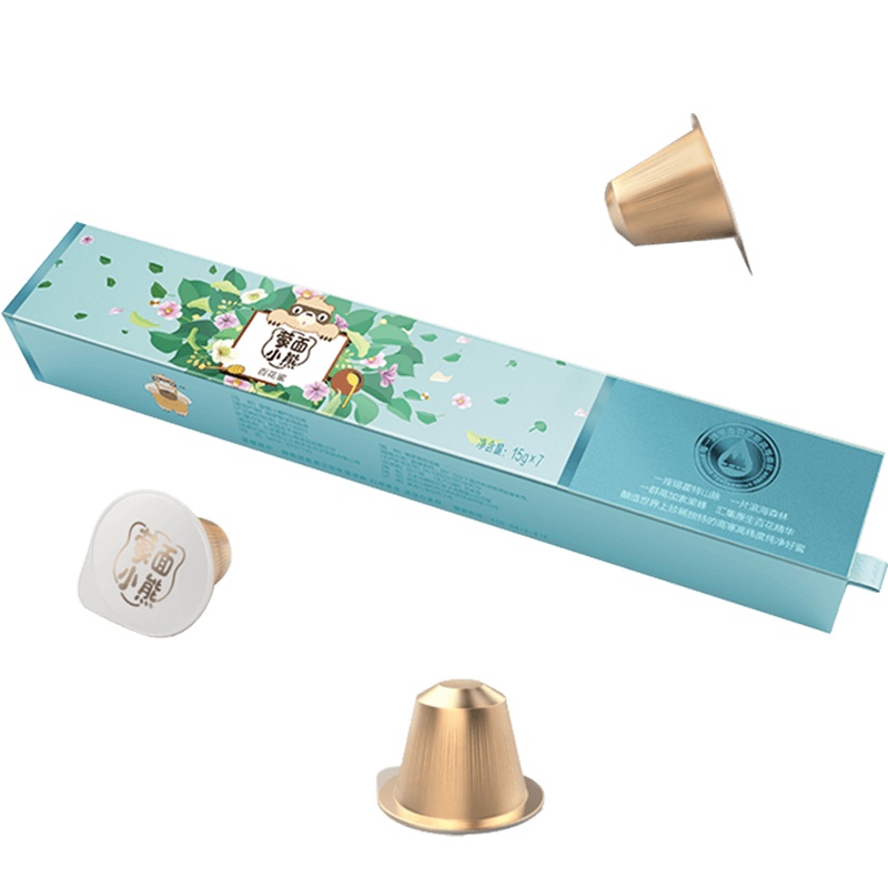 蒙面小熊俄罗斯进口百花蜂蜜果冻装15g*7