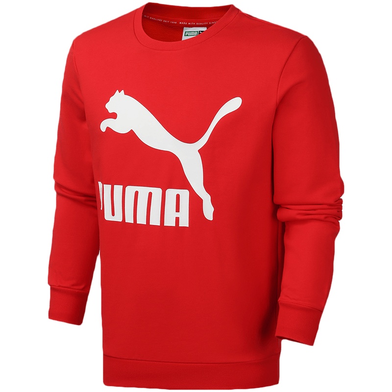 PUMA彪马男装运动服休闲针织圆领卫衣595892