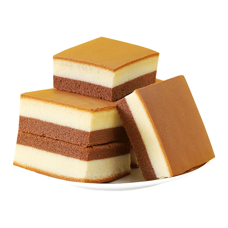 爱乡亲巧克力纯蛋糕1000g早餐面包西式糕点心鸡蛋糕营养食品零食小吃原味整箱批发