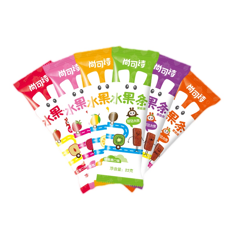 尚可诗水果条儿童零食无添加（4种口味混搭）1条装