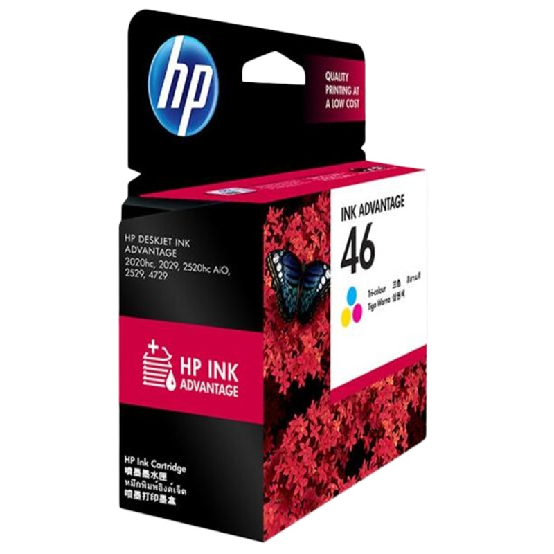 惠普(HP)CZ637AA 46号 黑色 原装墨盒 适用HP2029/2020hc/2529