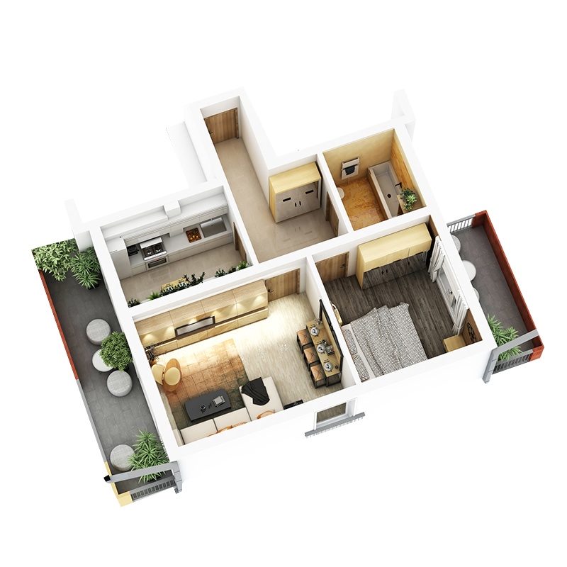 业之峰装修公司拎包入住房子装修巧省钱系列全案设计家庭装修效果图室内装修设计主材服务套餐厨房装修装潢客厅效果图卫生间装修