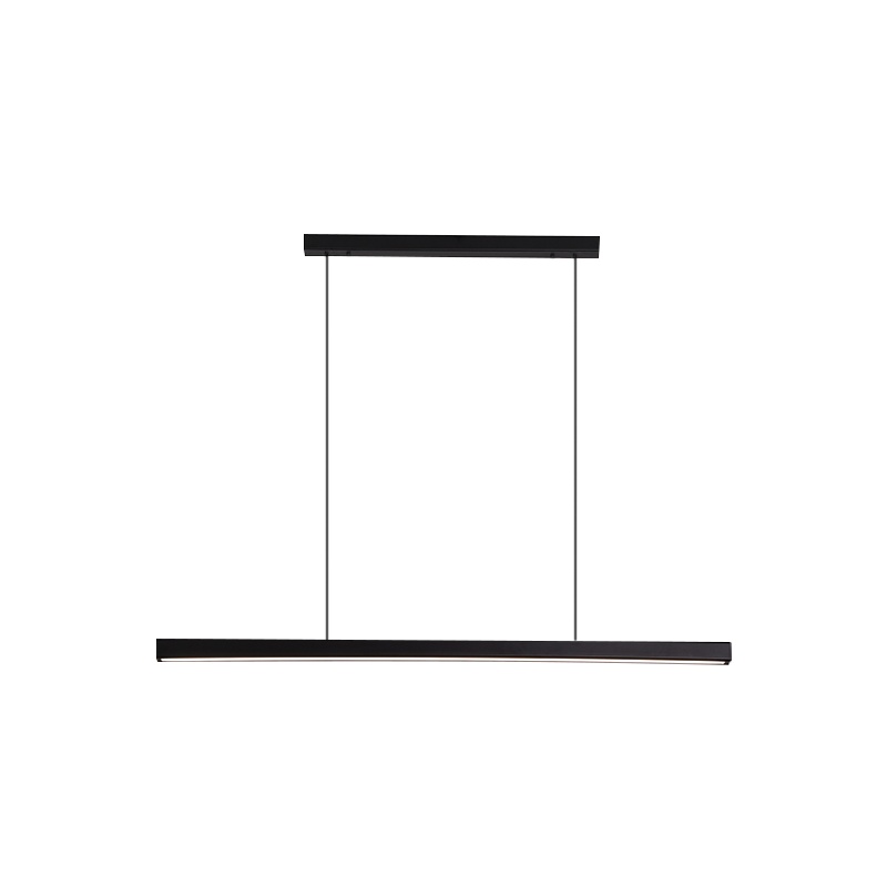 惜光者现代简约餐厅吧台吊灯长条极简餐吊灯长桌吊线灯三色光无频闪LED吊灯2092