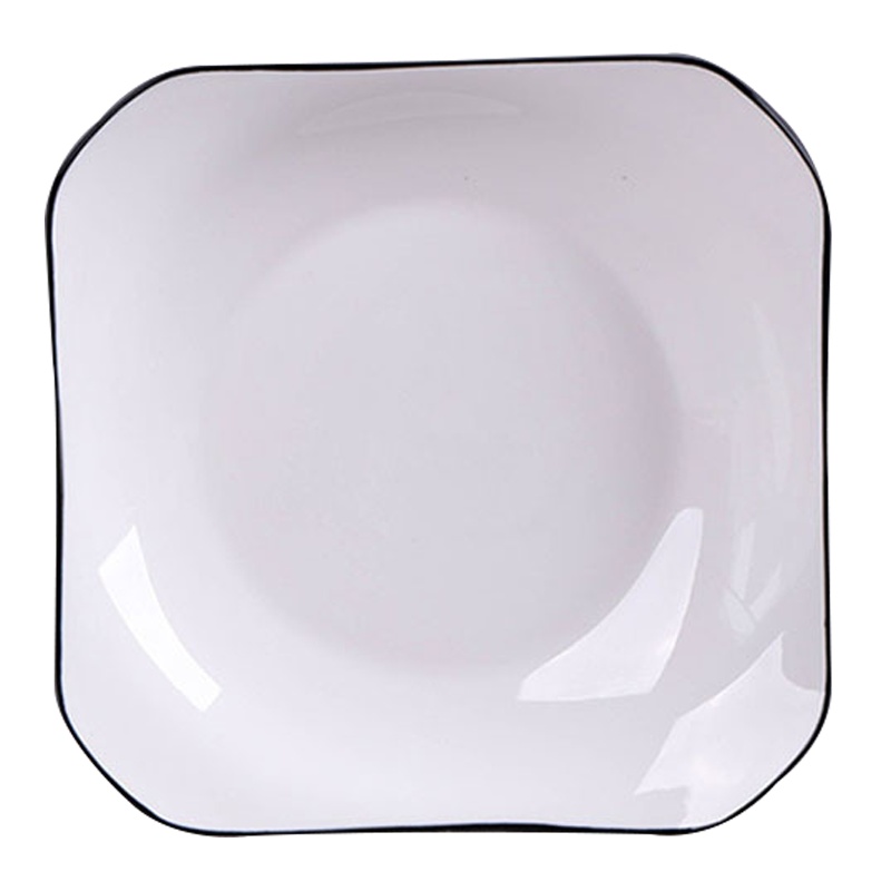 LICHEN 陶瓷菜盘子北欧ins餐具系列7英寸如意盘