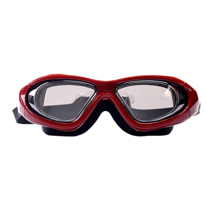 三奇泳镜成人平光电镀高清大框防水防雾男女通用装备游泳眼镜