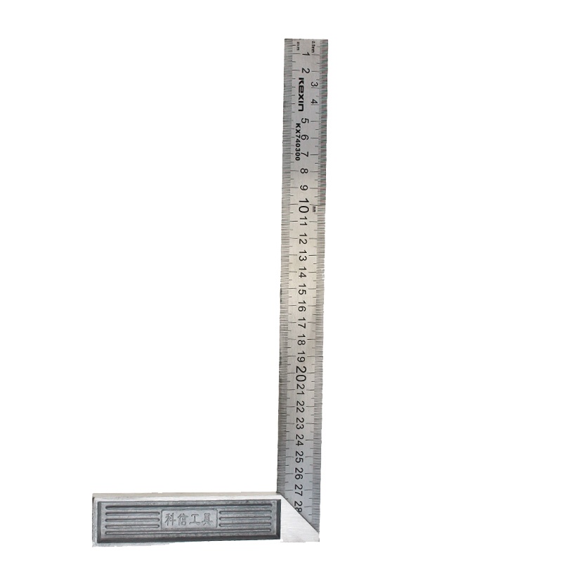 科信（kexin）精品钢角尺 木工尺钢角尺 200mm KX740200 2把