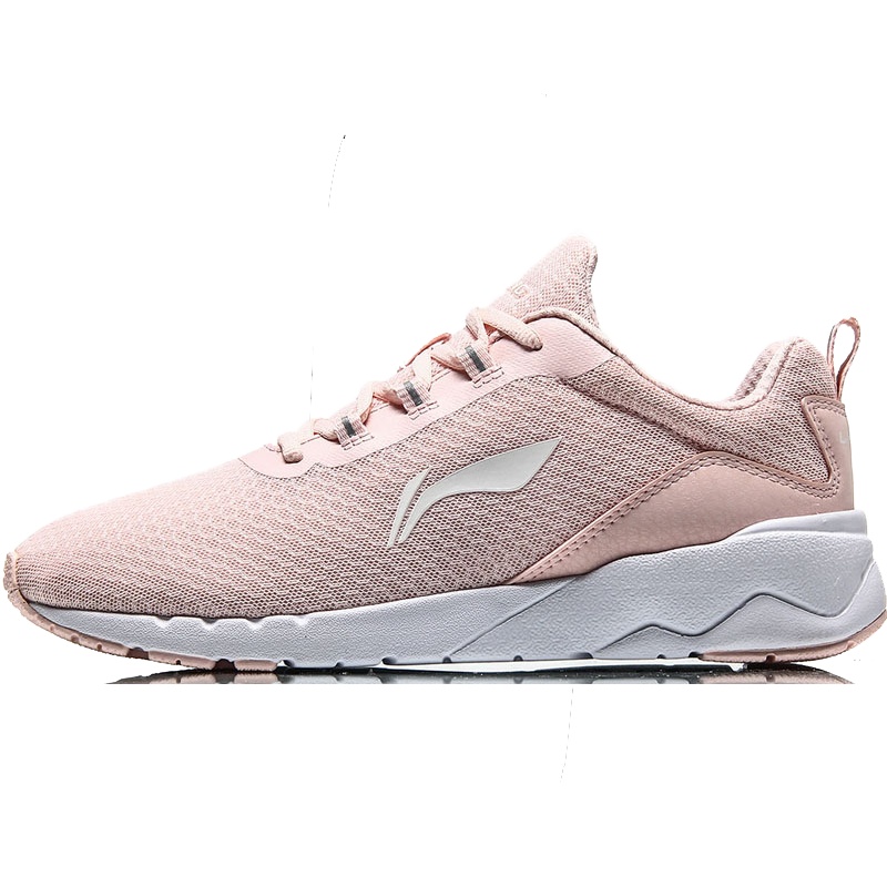 李宁跑步鞋女鞋春季学生透气轻便休闲鞋跑鞋透气运动鞋ARJN004