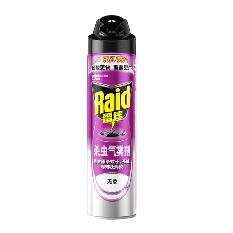 雷达(Raid) 杀虫剂喷雾 杀虫气雾剂 杀蟑螂药 灭蟑螂