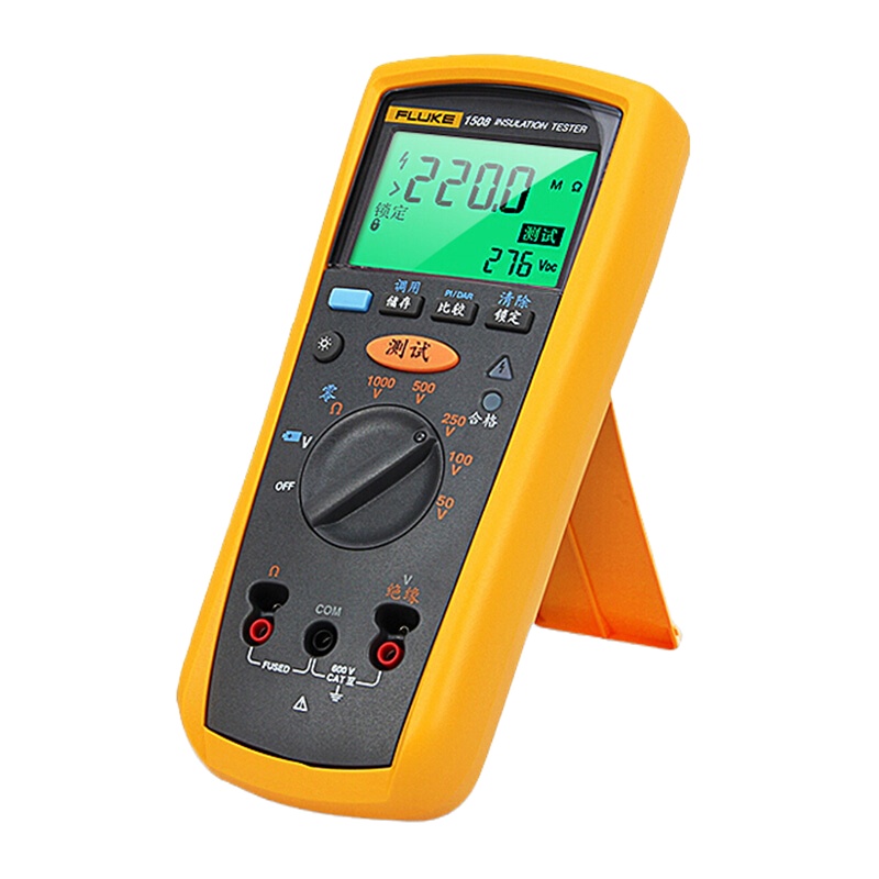 福禄克(F1508 ) 手持式绝缘测试仪 电子摇表；1个