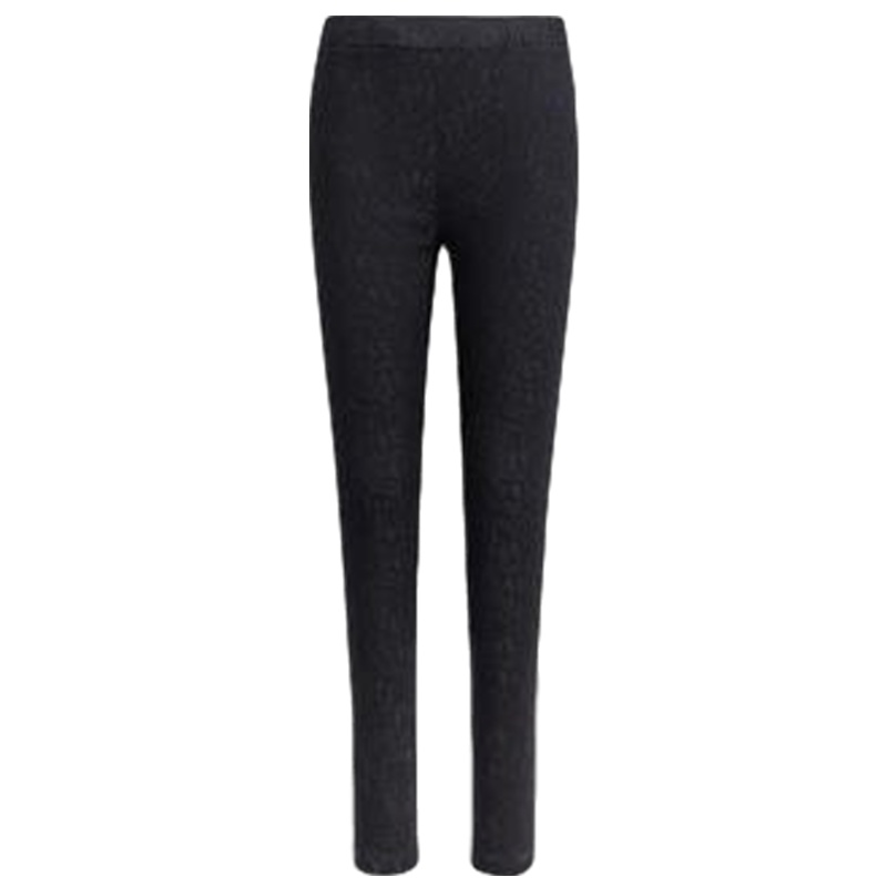 【福利款】拉夏贝尔白色中腰九分休闲裤