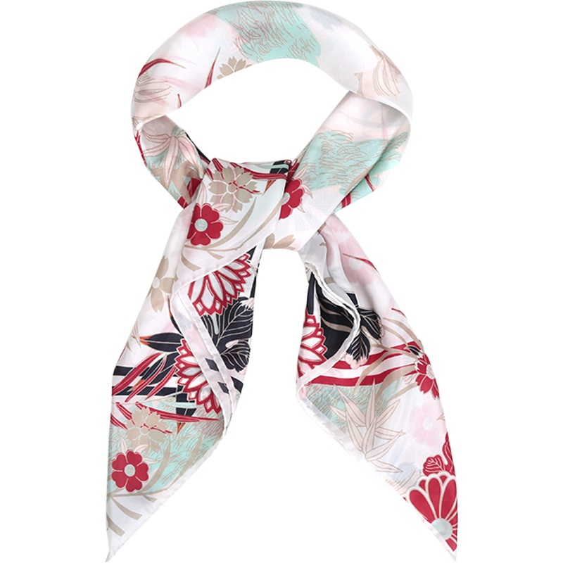 BALLY 巴利 女款丝质方巾丝巾围巾 L7CN443F 6S246