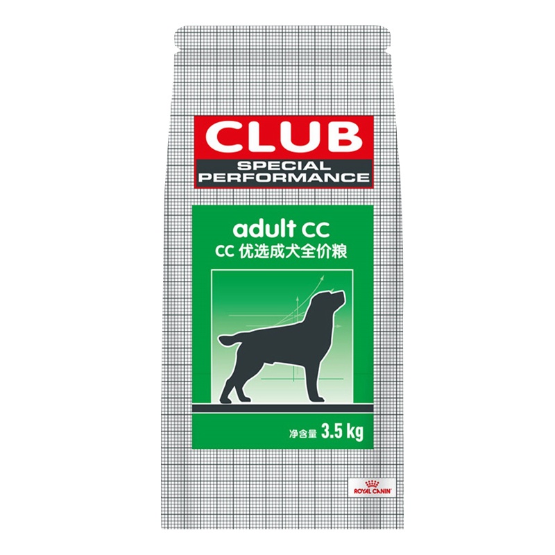 ROYAL CANIN 皇家狗粮 CC优选成犬狗粮 全价粮 3.5kg 全犬种通用成犬粮 均衡营养助力健康成长每一步