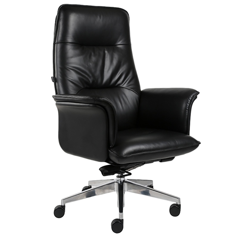 慧采云 办公家具人体工学转椅靠背椅电脑椅职员椅老板椅办公椅皮椅