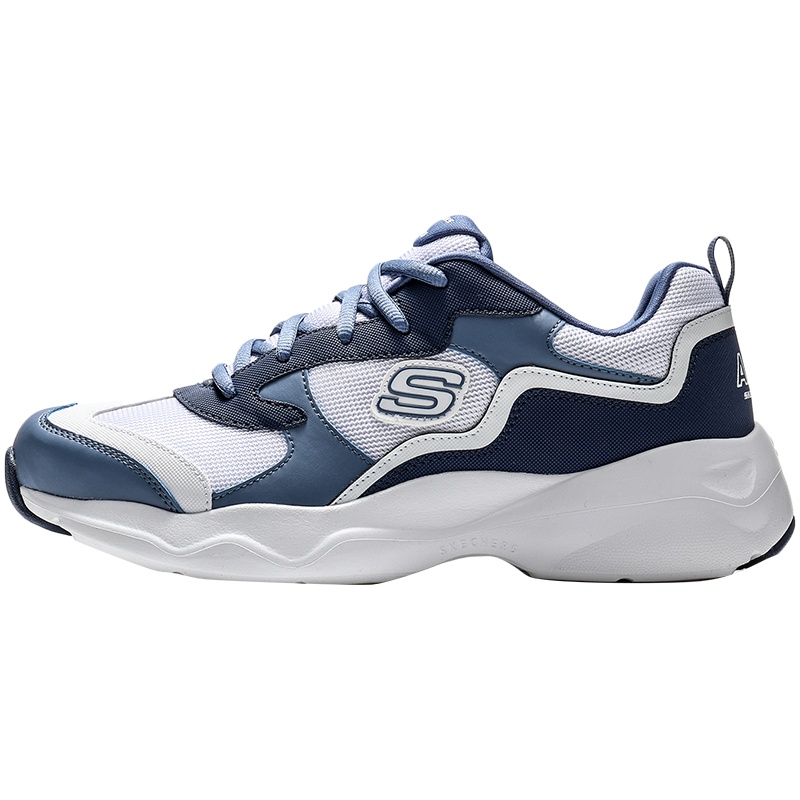 斯凯奇男鞋休闲鞋校园风厚底复古老爹鞋运动鞋666117