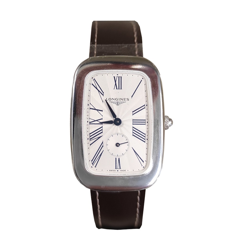 【预售款】浪琴(LONGINES)瑞士手表 石英表男L6.143.4.71.2 皮带男士腕表