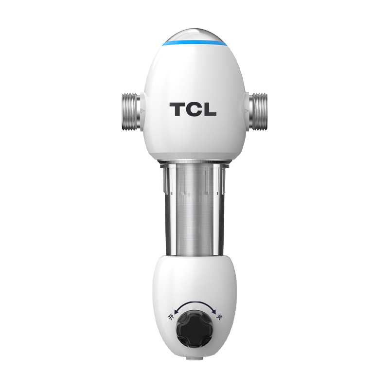 TCL自来水前置过滤器反冲洗3T大流量家用净水器全屋中央净水机TQ210