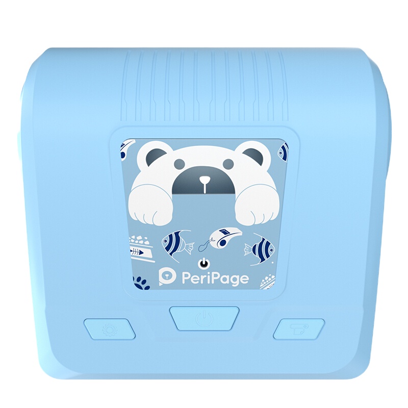 爱立熊 (PeriPage)A3 203dpi 蓝色 小标签打印 AR照片