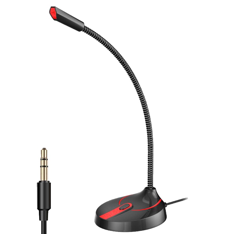 电脑麦克风台式机桌面话筒家用录音语音游戏YY主播K歌聊天专用学生网课必备有线全向电容麦直播笔记本usb接口尚辉