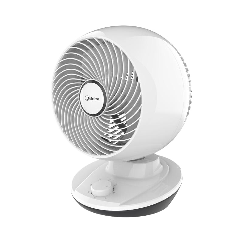 美的空气循环扇机械式家用旋钮俯仰摇头大风5米台扇电风扇FGA20XA