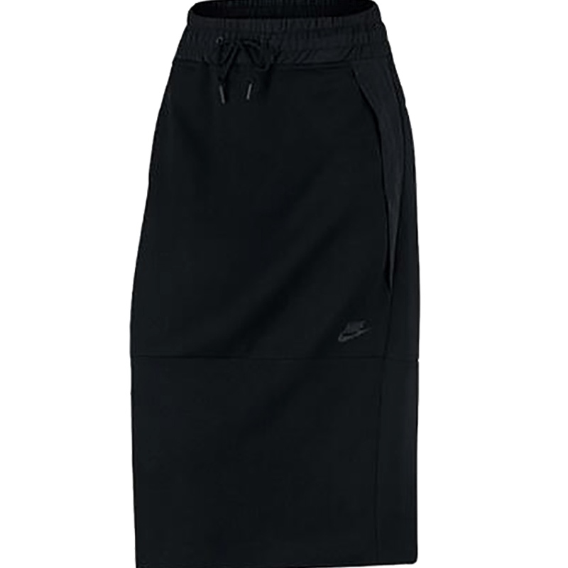 NIKE(耐克)AS W NSW TCH FLC SKIRT春季女子针织短裙831720-010