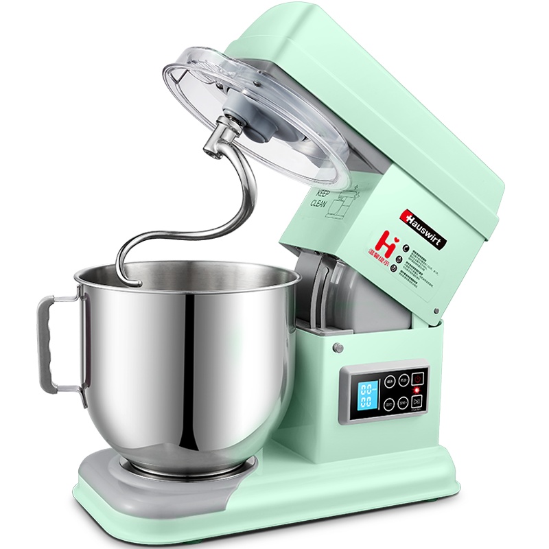 海氏(hauswirt) 厨师机M6 绿色和面机商用多功能轻音 鲜奶揉面机全自动一体