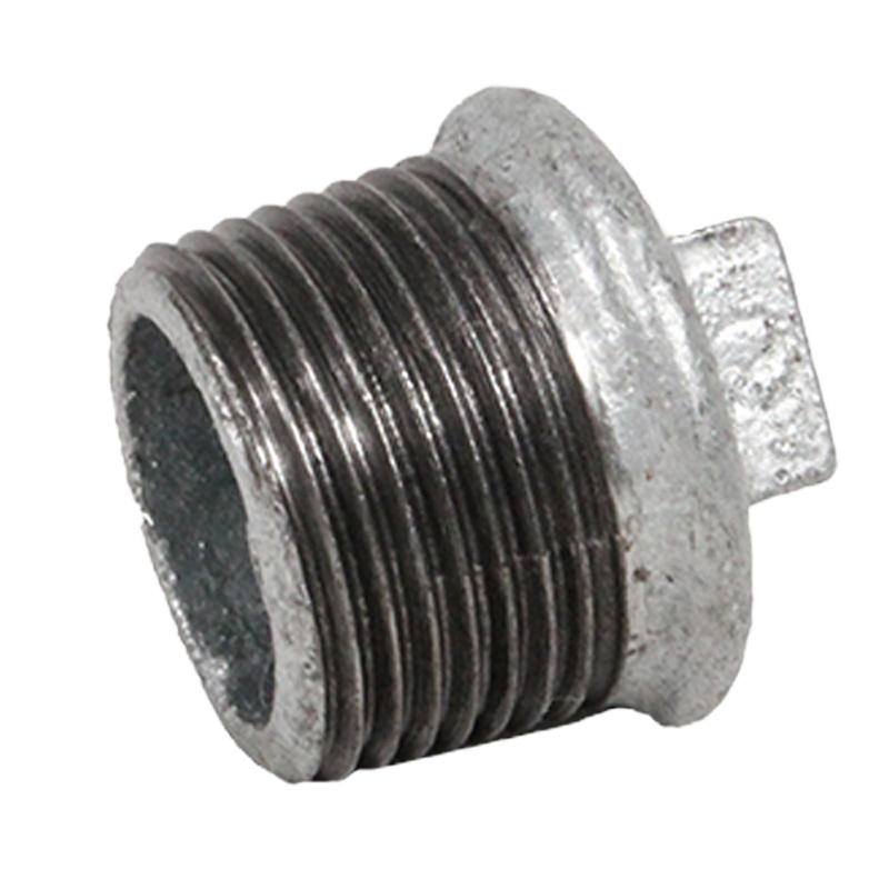 建支国标镀锌管堵丝堵 1寸DN25 1个