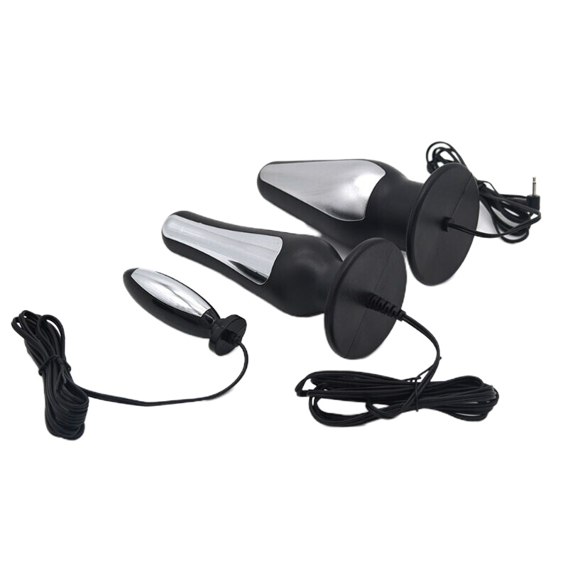 乐乐窝(lelewo) 女用脉冲跳蛋G点后庭刺激肛塞塞按摩棒sm男用另类情趣玩具自玩快感器 入门主机+小号肛阴塞