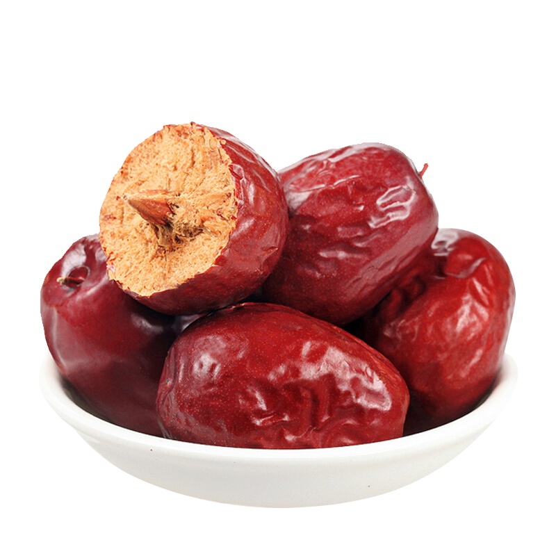 华誉优 蜜饯果干 一等和田大枣骏枣 新疆特产 红枣休闲零食茶点 500g/袋