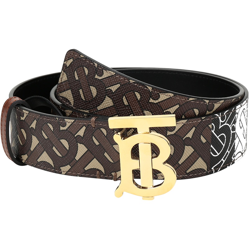 BURBERRY 博柏利 女款 环保帆布板扣式腰带 80189911