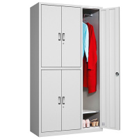 格具(GEJU)文件柜更衣柜办公柜铁皮柜字财务室资料档案柜带门锁员工柜储物柜