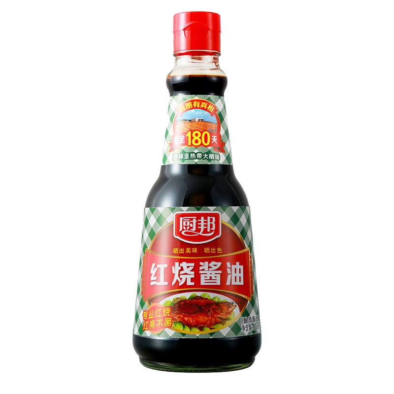 厨邦红烧酱油410ml 用于炒菜 烧菜 红烧肉炖煮