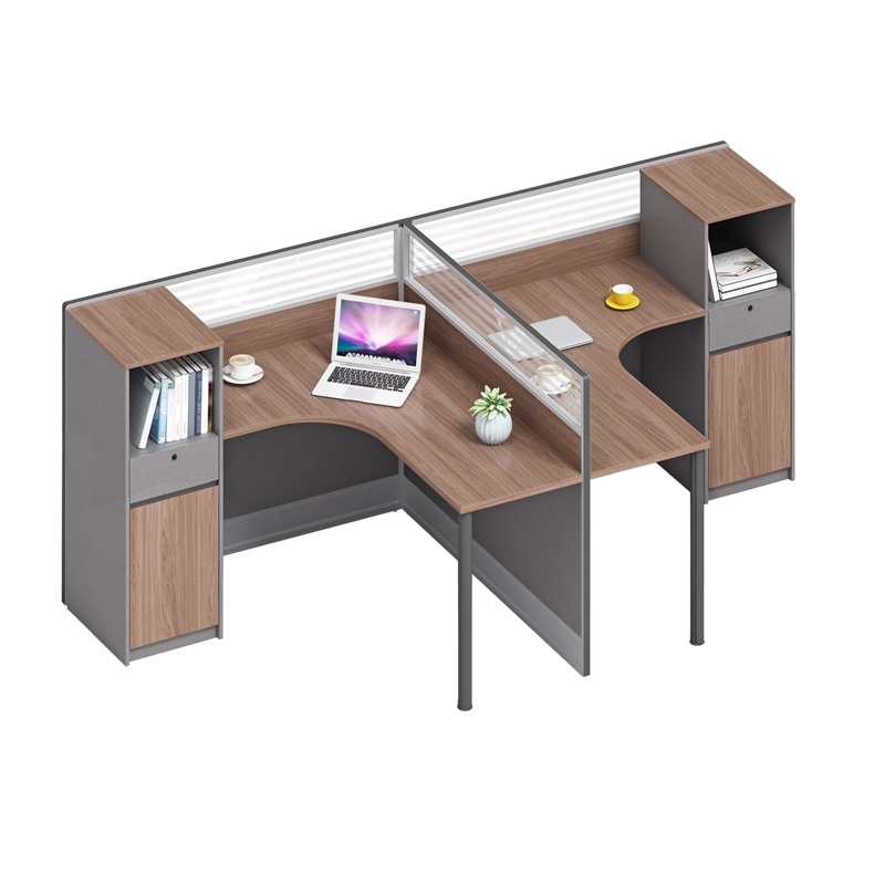 科朔 办公桌职员桌 员工桌 板式屏风桌 两人位 KS-06L3031