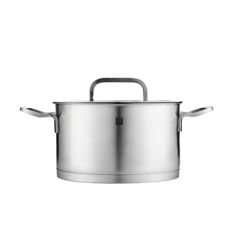 德国双立人 Zwilling Moment 20cm 深烧锅ZW-C123 钢铝材复地 导热均匀