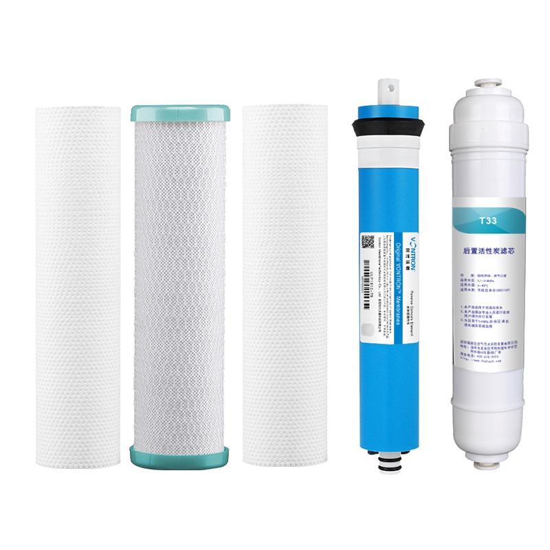 福能达FND-ROB05橱下式反渗透净水器滤芯 5个（一套）