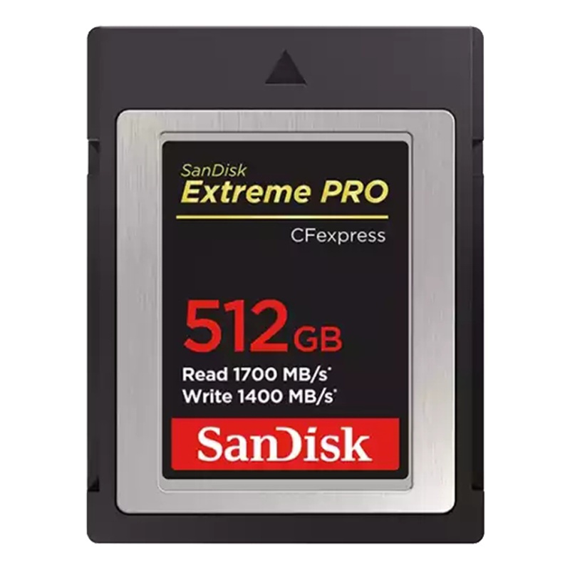 [免邮]闪迪(Sandisk)512G CFexpress Type-B存储卡高端相机内存卡XQD内存卡单反存储卡