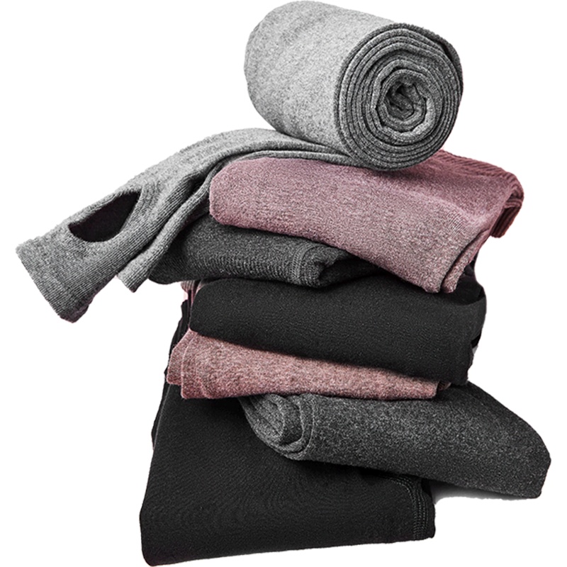 ENK 秋裤加厚加绒内外穿塑身打底裤毛裤冬季棉裤女士保暖裤女