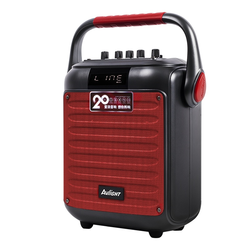 爱浪 G6广场舞音响户外手提便携式插卡蓝牙音箱麦克风扩音重低音炮