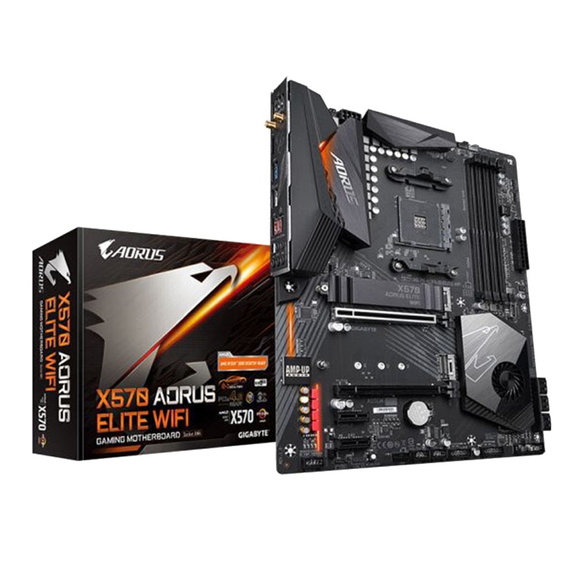技嘉 X570 AORUS ELITE WIFI 主板 支持3080/3090/3800X/3900X/3950X（AMD X570/socket AM4)
