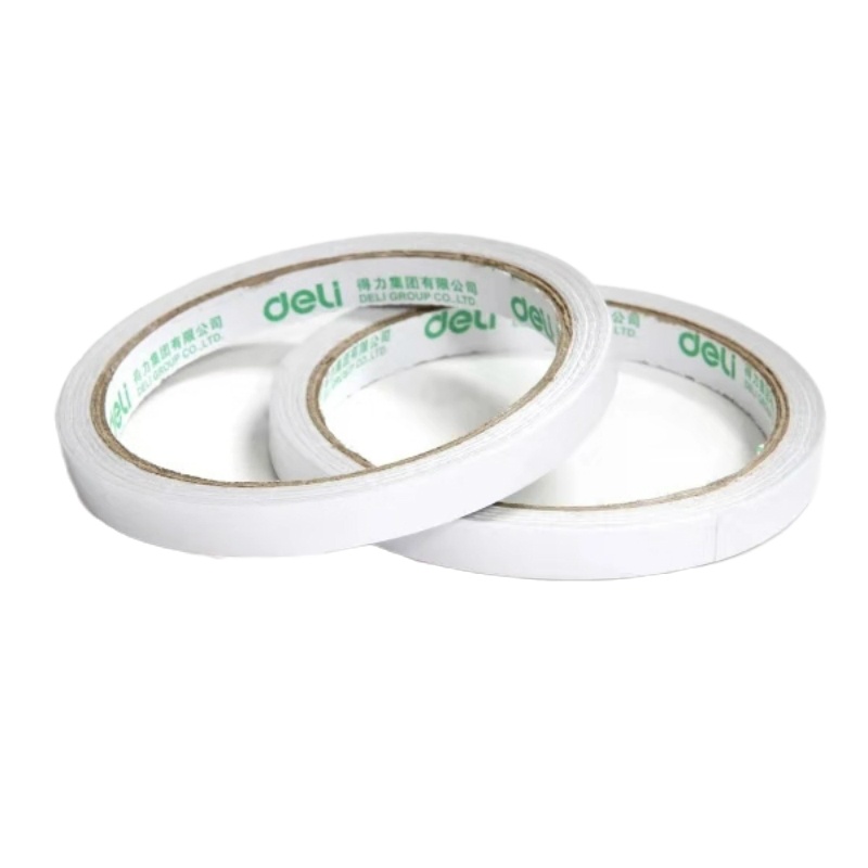 得力30401双面胶 两面胶带 1.2CM宽 24卷/袋 JR