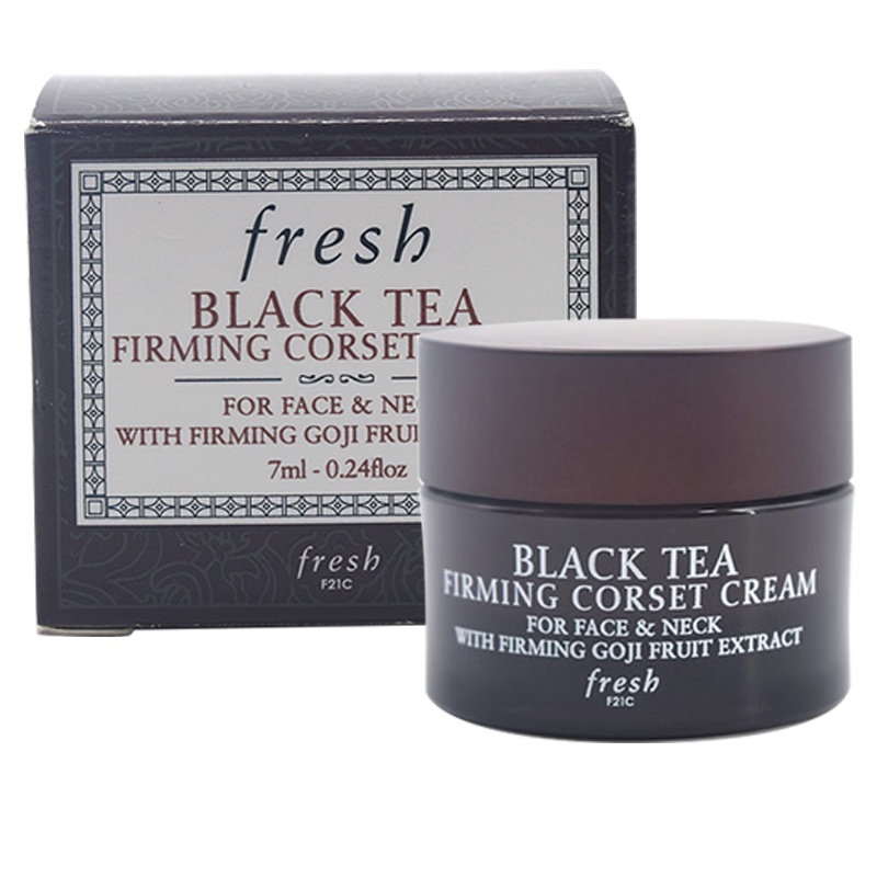 馥蕾诗(FRESH)红茶塑颜紧致面霜7ml(黑)*3个一组 滋润 提拉紧致