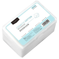 健美创研1100片化妆棉盒装卸妆棉一次性薄款湿敷专用巾