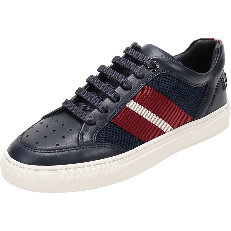 BALLY 巴利 男士 织物配皮休闲运动鞋板鞋 HERKY T