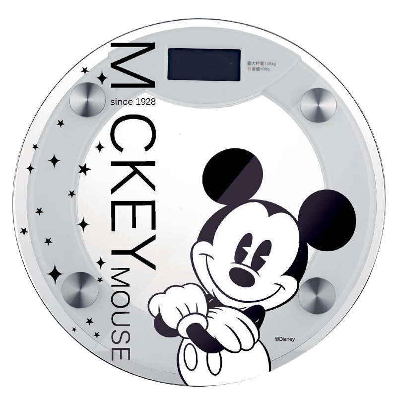 迪士尼(DISNEY)米奇黑白经典电子秤DSM-9026