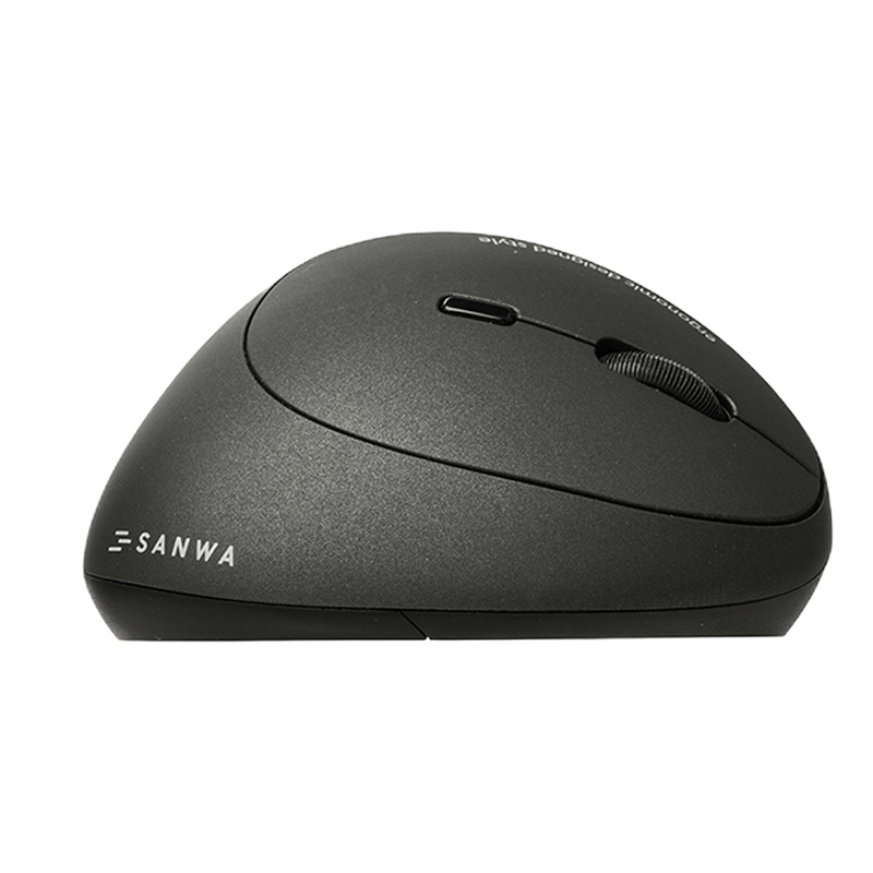 山业(SANWA)GMAERGW17 办公 5键3档 无线鼠标 垂直鼠标(计价单位:个)黑色