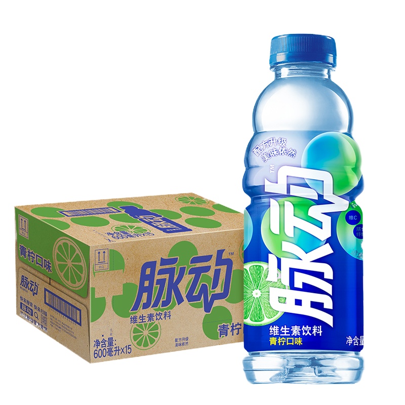 脉动 青柠味 运动饮料 600ml*15瓶